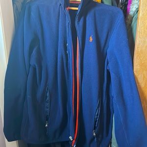 BLUE POLO RALPH LAUREN FULL ZIP UP (LARGE)
